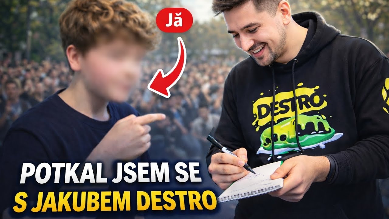 Vyhrál jsem golden ticket a potkal jsem se s Jakubem destrem Hráli jsme o drahé pokeše #jakubdestro 