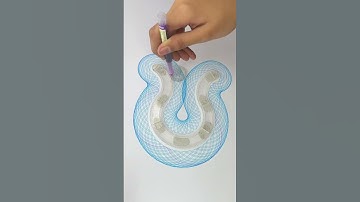 Symmetry in Motion: Spirograph ASMR Creations #asmr #art #spirograph #shorts #2025 #usa