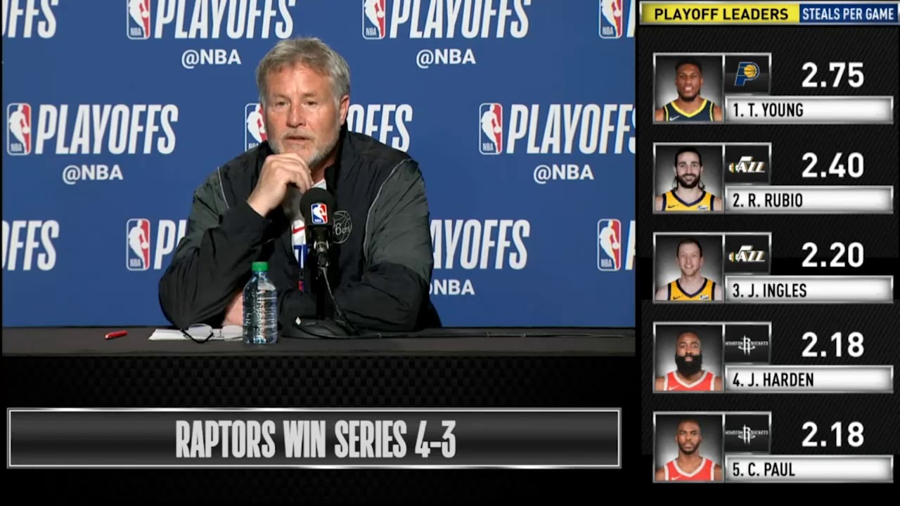 Brett Brown postgame interview | Sixers vs Raptors Game 7 | 2019 NBA Playoffs