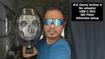 DJI Osmo Action 5 Pro + Sennheiser Mic | Ultimate Motovlogging Setup 2025 (ND Filter & Night Test)