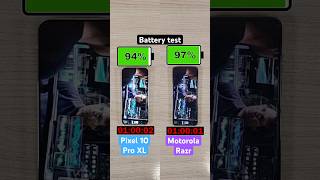 Google Pixel 10 Pro XL vs Motorola Razr battery test!