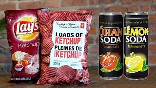 10 Foods You Can't Buy In The America || Pastimers