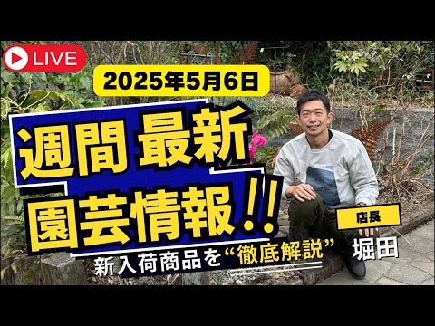 【最新情報】5月6日グリーンギャラリーガーデンズ入荷情報を一挙公開!
