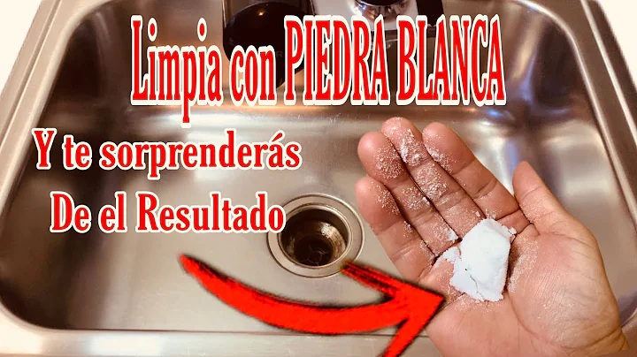 limpia con PIEDRA BLANCA y te SORPRENDERAS EL RESU...