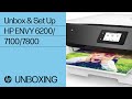 Unboxing and Setting Up the HP ENVY Photo 6200, 7100, and 7800 Printer Series | HP ENVY | HP