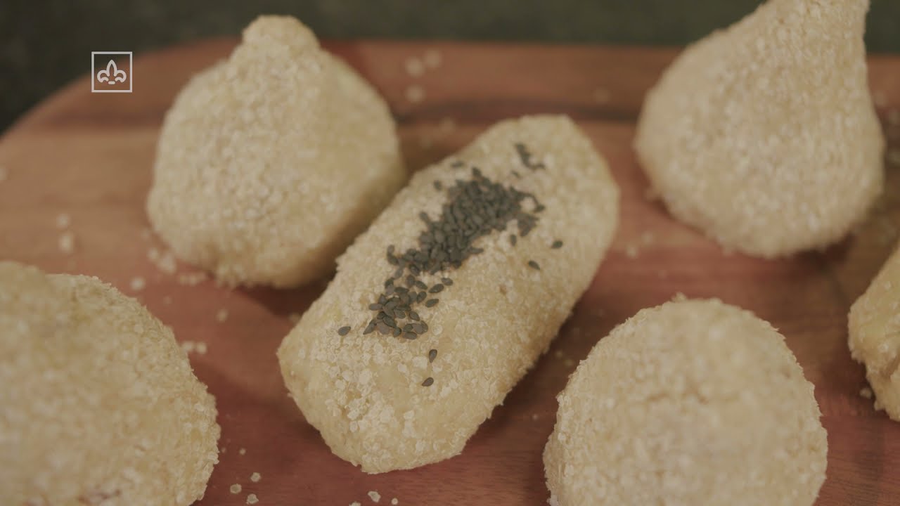 Coxinha Fit de Batata Doce