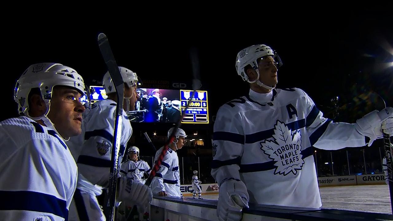 Toronto maple leafs all white uniforms