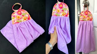 How to sew Hanging Hand Towel .