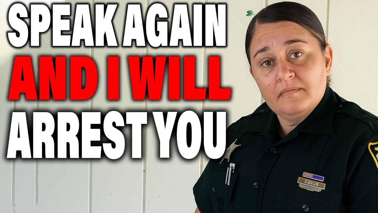 Tyrant Female Cops Get Owned & Dismissed! ID Refusal First Amendment ...