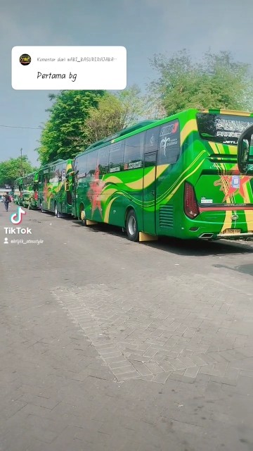 Ada yang tahu garasi Arjuna Samba dimana❓ #telolet #toleletbasuri #busmania #trending