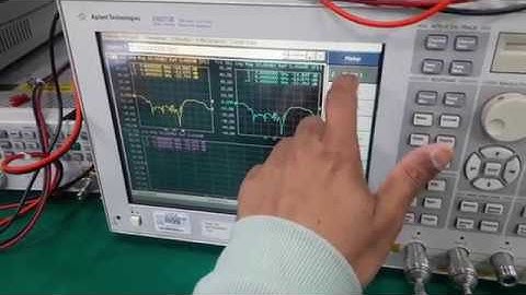 Measurement of a UWB Vivaldi Antenna & saving the SnP file from VNA to USB drive