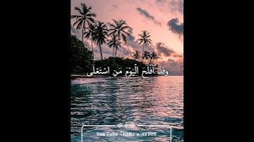 ماهر المعيقلي💭⚡أجمل حالات واتس اب دينية مقاطع دينية قصيرة مقاطع انستقرام دينية 2022 مقاطع سورة طه
