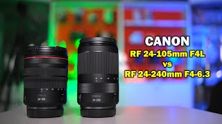 картинка: Обзор сравнение Canon RF 24-105mm F4L IS USM vs Canon RF 24-240mm F4-6.3 IS USM
