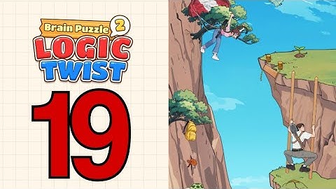 Brain Puzzle 2 Logic Twist Level 19 Cliff Rescue
