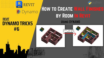 How to Create Wall Finishes by Room using Dynamo | Dynamo Tutorials | BIM Kintsugi