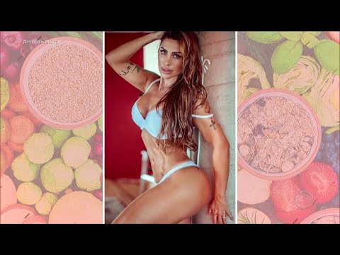 Jaque Khury revela segredos da sua dieta para se manter em forma