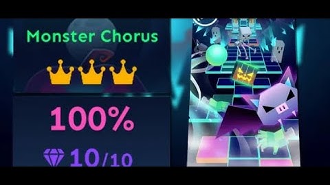 Rolling Sky - Level 45 Monster Chorus (Completed)