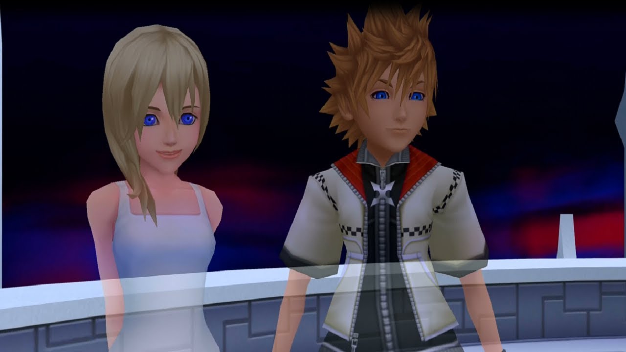 Kingdom Hearts 2 Final Mix HD 1.5 + 2.5 (PS4) Roxas And Naminé Return Home HD 720p 60fps