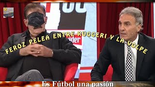 Feroz pelea entre Oscar Ruggeri y Ricardo La Volpe