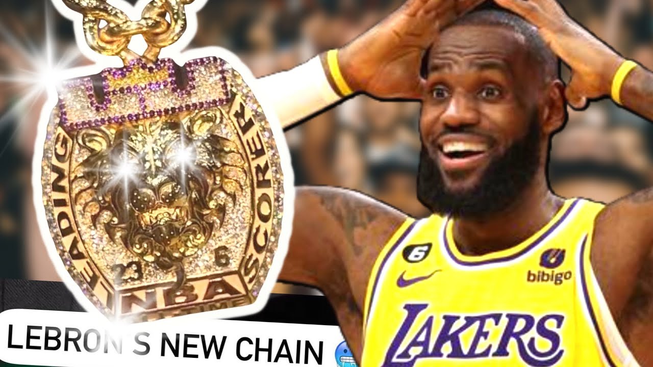 Lebron James' NEW NBA Chain by Eliantte 🥶🦁 