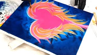 LOVE and LIGHT - Acrylic Painting FUN and EASY!!