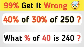 99% Get It Wrong 🤯 | Only Genius Solve This Math Puzzle!