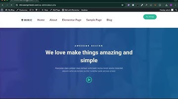 Website backup | Happyaddon for Elementor || Alamgir H Kobir