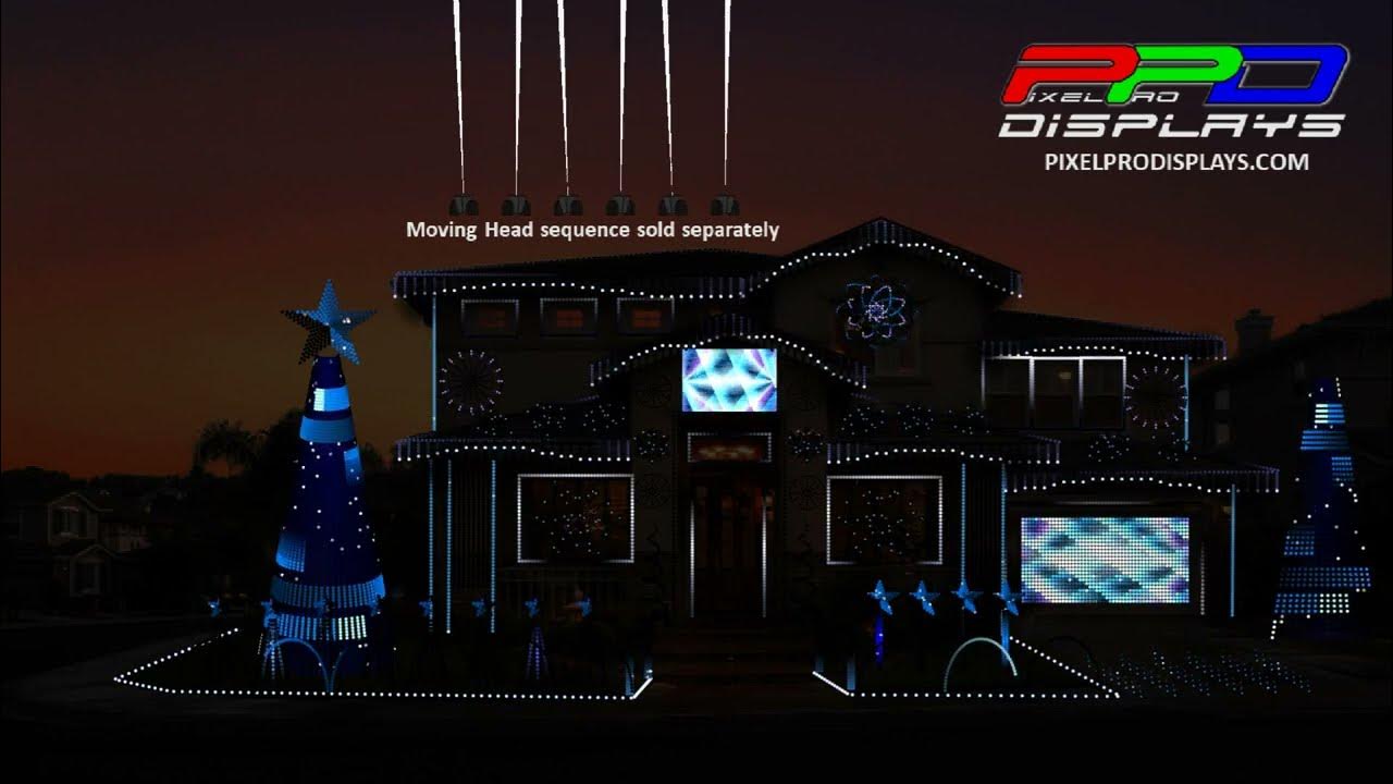 Eric Bode Curse of the Ice Queen xLights Moving Head Sequence YouTube