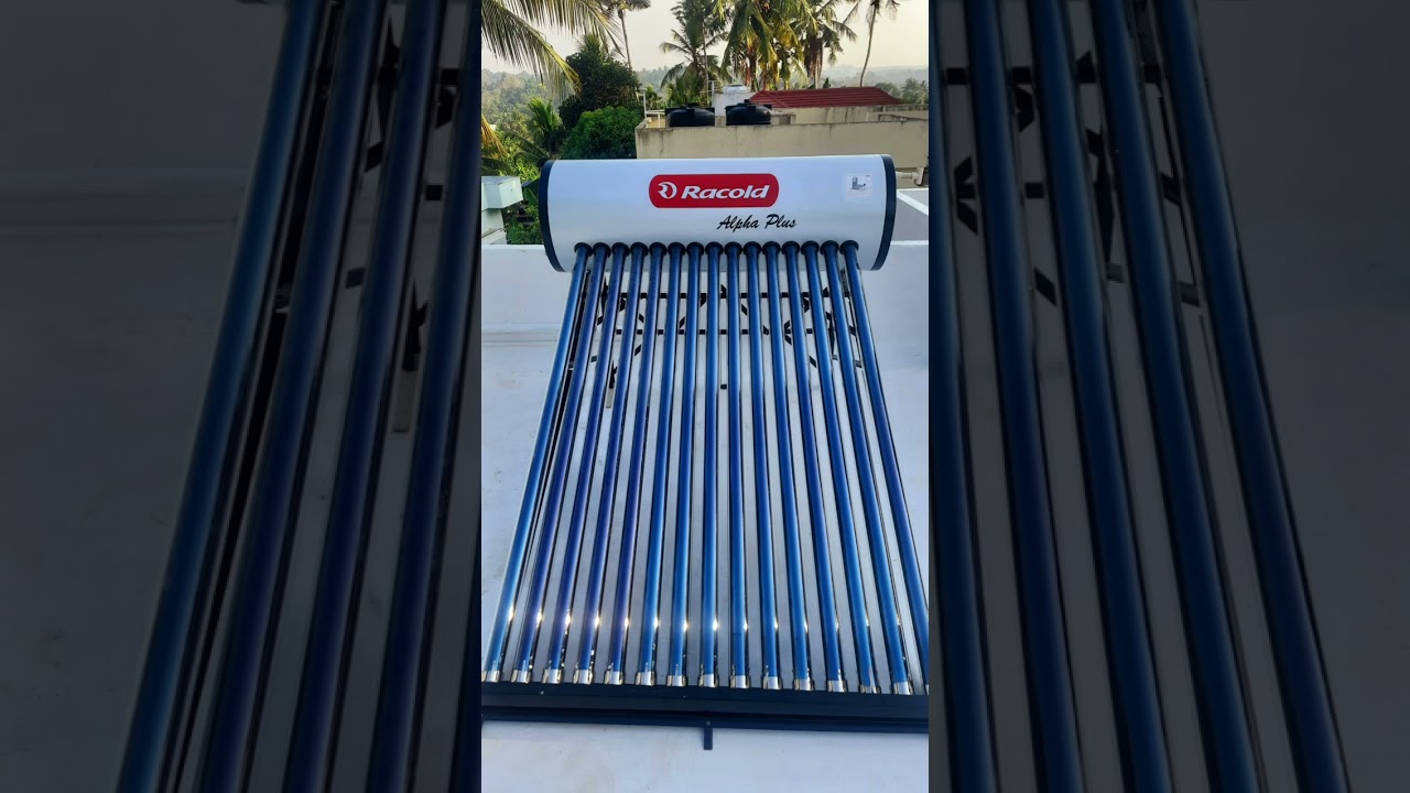 Racold solar water heater system 150 lt capacity. price Rs.25,000/-.More details cont 9400734579