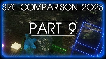 ABSOLUTE Size Comparison 2023 (Part 9) 4K 60FPS 3D