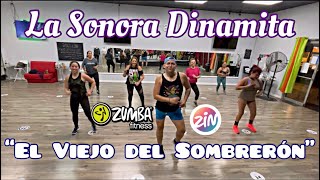 “El Viejo del Sombrerón” La Sonora Dinamita 🧨 Zumba fitness coreografía Sonora Dinamita Zumba coreo