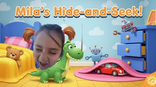 Mila Ile Oyuncaklarla Saklambaç Oynadık. İyi Seyirler