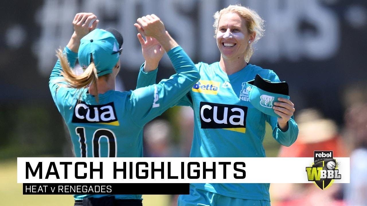 Jonassen stars for table-topping Heat | Rebel WBBL|05