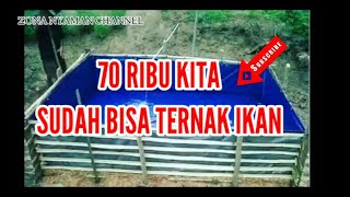 HARGA KOLAM TERPAL MURAH( WAJIB TONTON)