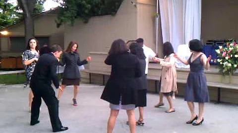 Larry Larkin Dancing at a Wedding