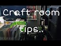 Craft room tips...☕❄️
