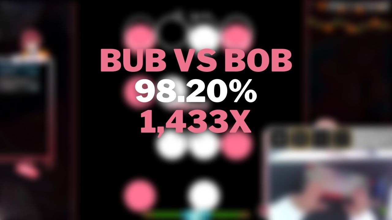 Osu!mania - Bub Vs Bob 98.20% 1,433x - YouTube