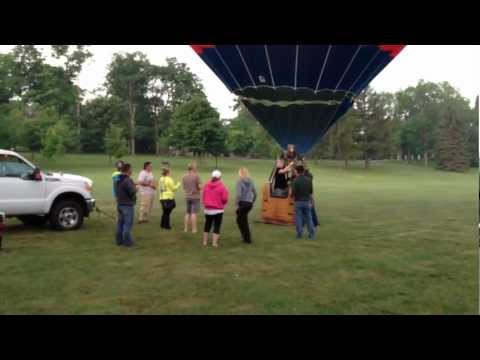 Balloon Flight for 25th Wedding Anniversary - June 16, 2012