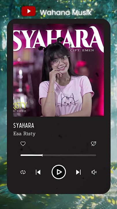 Syahara - Esa Risty #koplo #esaristy #dangdut #shorts #karaoke #videoshort