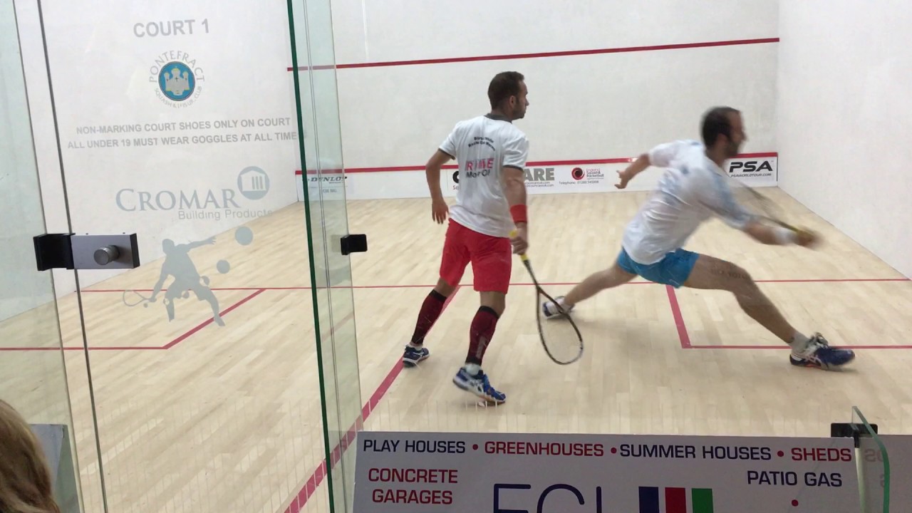 Squash - 2016 Simon Rösner vs Grégoire Marche