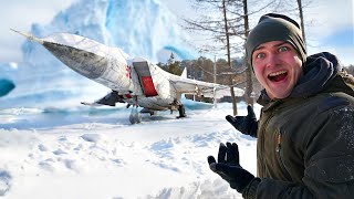 Нашли потерянный самолет во льдах и раскопали его! Что едят пилоты в армии?