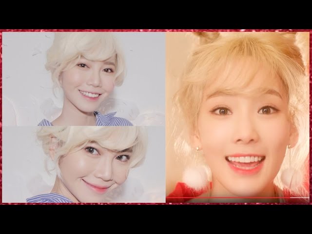 Taeyeon Girls' Generation(TTS)소녀시대-태티서-Dear Santa Makeup