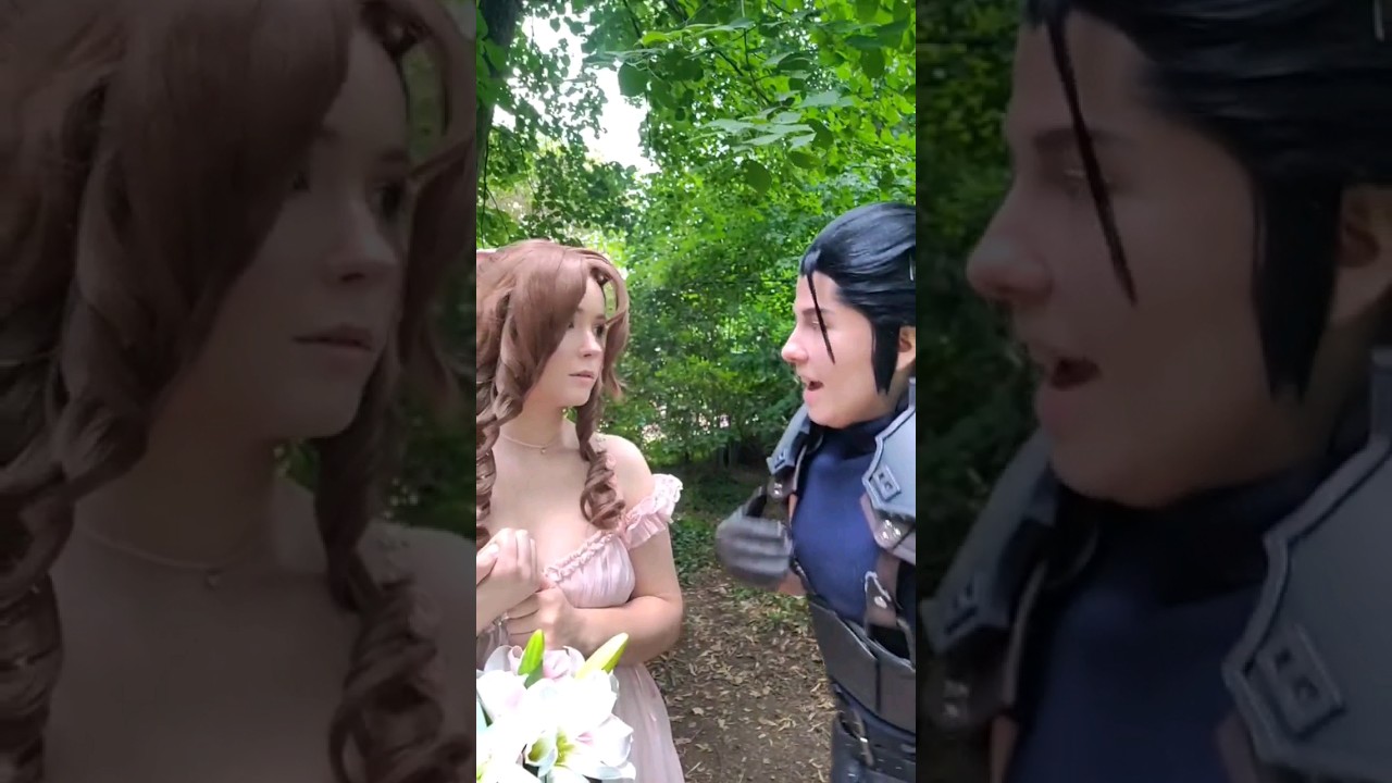 Zack thinks Aerith is cute 