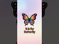 Letter B | Learn ABC for Kids | A for Ball, Butterfly & Bus #kidslearning #youtubekids #abcd