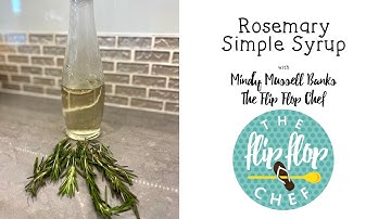 Rosemary Simple Syrup