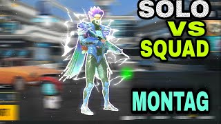 Solo Vs Squad Montage😱Pubg Montage💥Pubg Highlights ☠️MI A3 Boom 💥💥