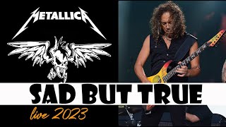 FIRST TIME SEEING 'METALLICA -SAD BUT TRUE LIVE IN 2023 (GENUINE REACTION)