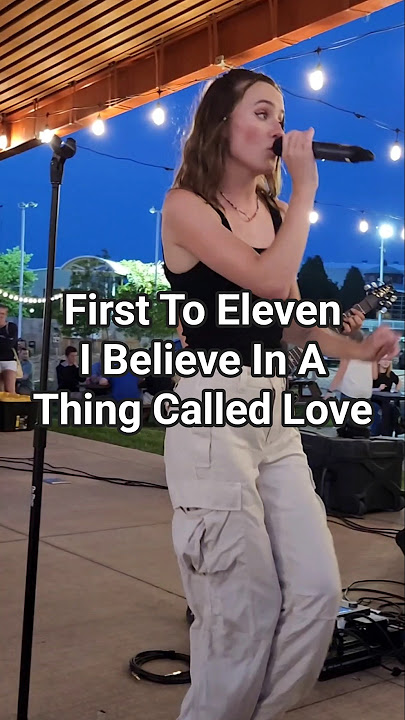 First To Eleven - I Believe In A Thing Called Love @ Oliver's Beer Garden Erie, PA 6-27-25