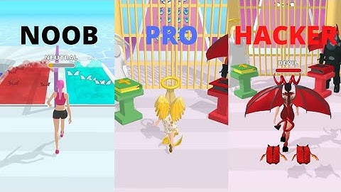 NOOB vs PRO vs HACKER in Destiny Run | Gameplay 1080p