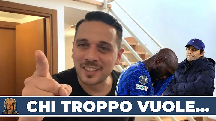 LUKAKU E CONTE RICCHI E SCONTENTI! VI STA BENE…